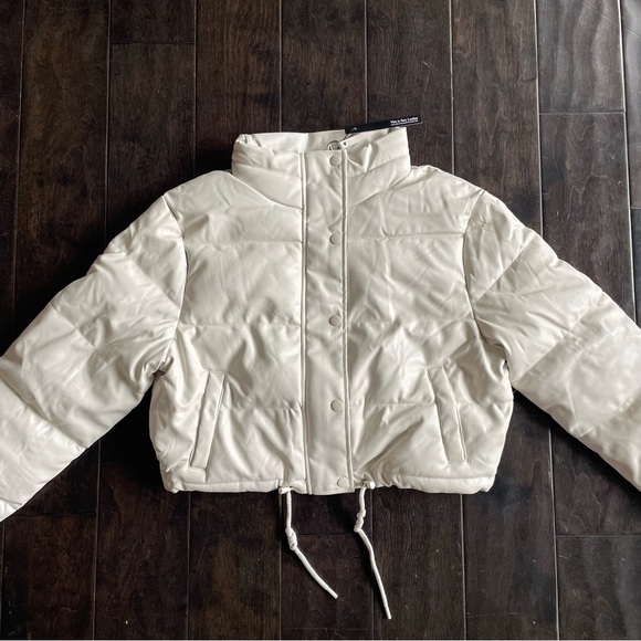 NWT EXPEDITION IVORY PUFFER JACKET - Picture 2 of 11